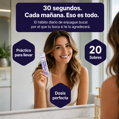 Enjuague Bucal Morado | Blanqueador Dental